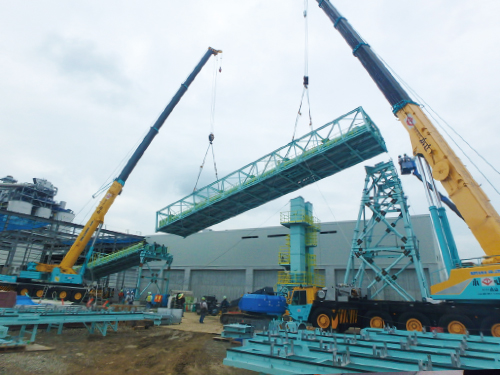 水上組の強み：作業効率を上げる段取りの良さ